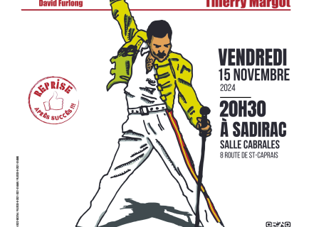 spectacle je vis avec freddie mercury