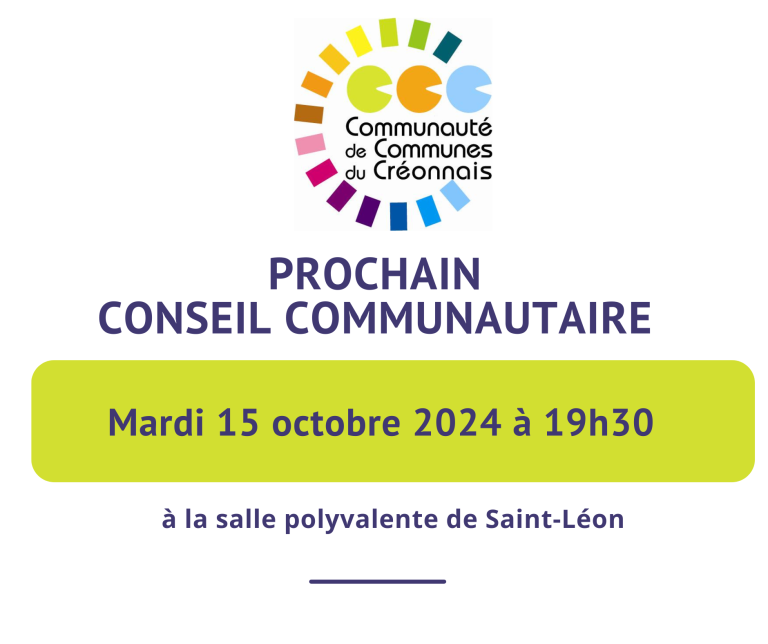 conseil communautaire